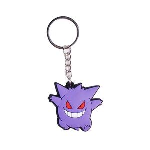 Gengar Pokemon Rubber Keychain